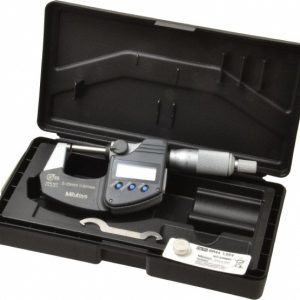 MITUTOYO Electronic Outside Micrometer: Solid Carbide Face, IP65 293-230-30