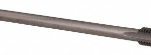 REIFF & NESTOR Extension Tap: 10-32, 2 Flutes, H3, Bright/Uncoated, High Speed Steel, Spiral Point 38992
