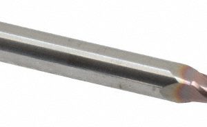 SGS Square End Mill: 9/64" Dia, 1/2" LOC, 4 Flute, Solid Carbide 39017