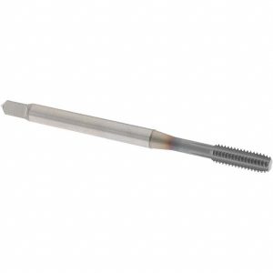 OSG Thread Forming Tap: #10-32 UNF, 2B Class of Fit, Modified Bottoming, Cobalt, TiCN Coated 1625010326