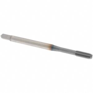 OSG Thread Forming Tap: #8-32 UNC, 2B Class of Fit, Modified Bottoming, Cobalt, TiCN Coated 1625008325