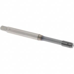 OSG Thread Forming Tap: M6x1.00 Metric Coarse, 4H Class of Fit, Modified Bottoming, Cobalt, TiCN Coated 1615006015