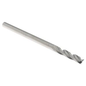 ACCUPRO Jobber Length Drill Bit: 1/8" (0.1250) Dia, 150 deg, Solid Carbide 10347