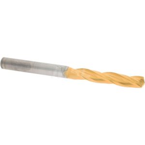 ACCUPRO Jobber Length Drill Bit: 1/4" (0.2500) Dia, 150 deg, Solid Carbide 20381