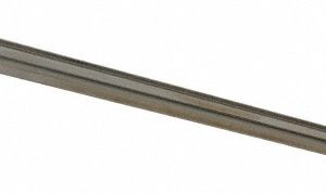ALVORD POLK Taper Pin Reamer: 4 mm Pin, 0.1535" Small End, 0.2072" Large End, High Speed Steel 09603