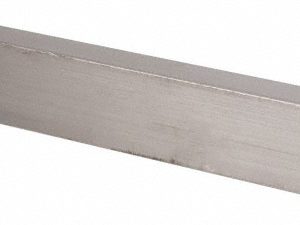 VALUE COLLECTION 36 Inch Long x 1 Inch Wide x 1/2 Inch Thick, Alloy 2024, Aluminum Rectangular Bar 2024 .5X1X36F