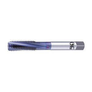 OSG Spiral Flute Tap: M8x1.25 Metric Coarse, 3 Flutes, Modified Bottoming, Powdered Metal, TICN Coated 1316210508