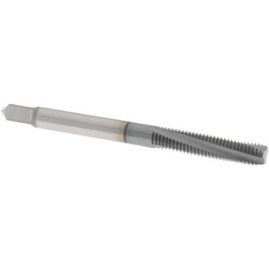 OSG Spiral Flute Tap: M5x0.80 Metric Coarse, 3 Flutes, Modified Bottoming, 6H Class of Fit, Powdered Metal, TICN Coated 1316210308