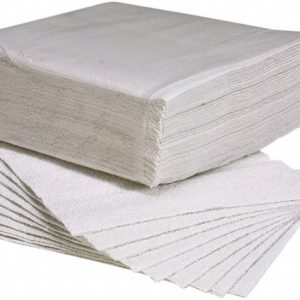 ABILITYONE SKILCRAFT Tuff Wipes I Multi-Ply Wiper, Medium Duty, 3-Ply, 13" x 13, White 7920008236931