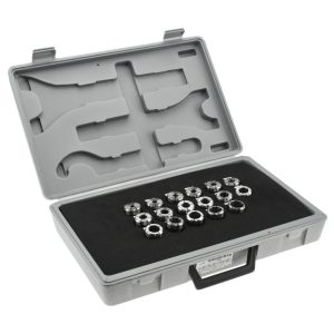 ACCUPRO Collet Set: 17 Pc, Series DA180, 1/4 to 3/4" Capacity 784508