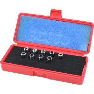 ACCUPRO Collet Set: 9 Pc, Series DA200, 1/8 to 3/8" Capacity 784512
