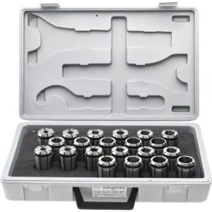ACCUPRO Collet Set: 21 Pc, Series TG/PG 100, 3/8" to 1" Capacity 784520
