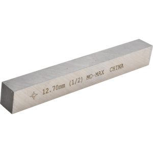 CLEVELAND Tool Bit Blank: 1/2" Wide, 1/2" High, 4" Long, M2 High-Speed Steel, Square C44520