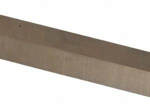 CLEVELAND Tool Bit Blank: 1/4" Wide, 1/4" High, 2-1/2" Long, M42 Cobalt, Square C44575