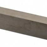 CLEVELAND Tool Bit Blank: 3/8" Wide, 5/8" High, 4" Long, M2 High-Speed Steel, Rectangle C44628