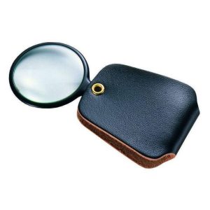 GENERAL 2.5x Magnification, 4 Inch Focal Distance, Optical Glass Lens, Handheld Magnifier 532