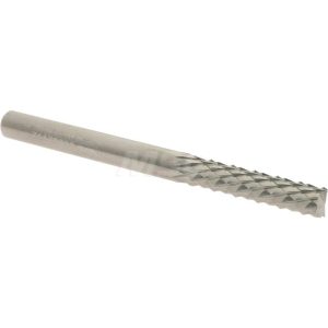 ACCUPRO Diamond Pattern Router Bit: 0.25" Dia, 1" LOC, 1/4" Shank Dia, End Mill 71176655