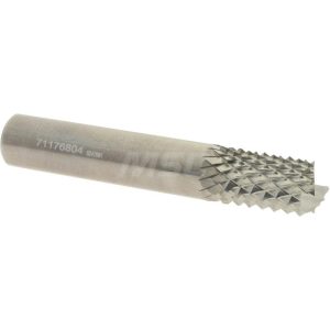 ACCUPRO Diamond Pattern Router Bit: 0.5" Dia, 1" LOC, 1/2" Shank Dia, Fishtail Point 71176804