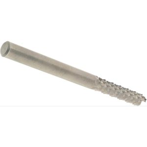 ACCUPRO Diamond Pattern Router Bit: 0.25" Dia, 1" LOC, 1/4" Shank Dia, Fishtail Point 71176879