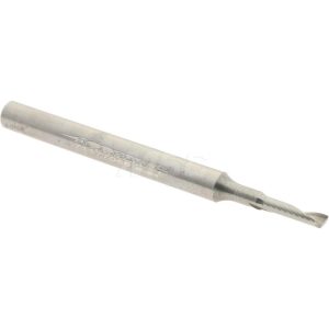 ACCUPRO Spiral Router Bit: 0.0625" Dia, 0.25" LOC, 1/8" Shank Dia, Upcut 71177059