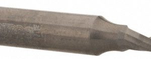 ACCUPRO Spiral Router Bit: 5/32" Dia, 9/16" LOC, 1/4" Shank Dia, 1 Flute, Upcut 71177869