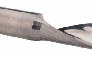 ACCUPRO Spiral Router Bit: 0.5" Dia, 1.625" LOC, 1/2" Shank Dia, Upcut 71177968