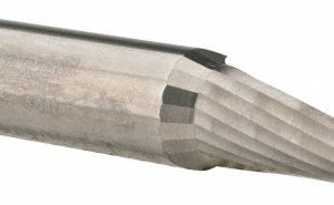 ACCUPRO Spiral Router Bit: 1/2" Dia, 1" LOC, 1/2" Shank Dia, 1 Flute, Upcut 71177976
