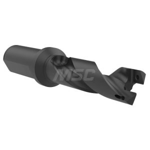 ALLIED MACHINE AND ENGINEERING Indexable Spade Drill: 0.8661 to 0.9448" Dia, 2-53/64" Max Depth, Helical Flute 60322H-100F