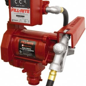 TUTHILL 20 GPM, 3/4" Hose Diam, AC Tank Pump with Manual Nozzle & 807C Meter FR701V