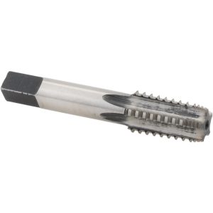 REIFF & NESTOR 1/8-27 NPT, 5 Flutes, Bright Finish, High Speed Steel, Interrupted Thread Pipe Tap 46606