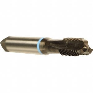 EMUGE 3/8-16 Modified Bottoming RH 2BX Nitride Cobalt 3-Flute Straight Flute Machine Tap AU100501.5011