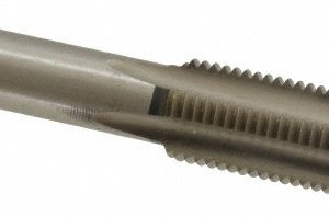 CLEVELAND M14x1.50 Taper RH D6 Bright High Speed Steel 4-Flute Straight Flute Hand Tap C54751