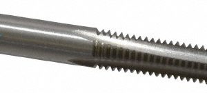 CLEVELAND M6x1.00 Plug RH 6H D5 Bright High Speed Steel 4-Flute Straight Flute Hand Tap C54414