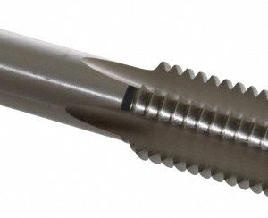 CLEVELAND M18x2.50 Plug RH D7 Bright High Speed Steel 4-Flute Straight Flute Hand Tap C54834