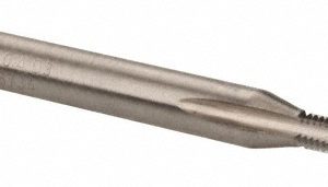CLEVELAND M2x0.40 Bottoming RH 6H D3 Bright High Speed Steel 3-Flute Straight Flute Hand Tap C54075