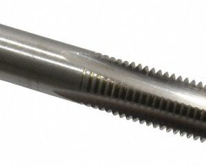 CLEVELAND M10x1.25 Bottoming RH D5 Bright High Speed Steel 4-Flute Straight Flute Hand Tap C54619
