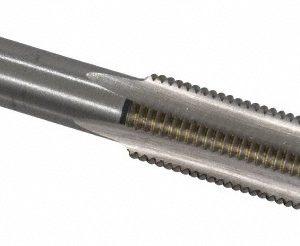 CLEVELAND M12x1.25 Bottoming RH D5 Bright High Speed Steel 4-Flute Straight Flute Hand Tap C54677