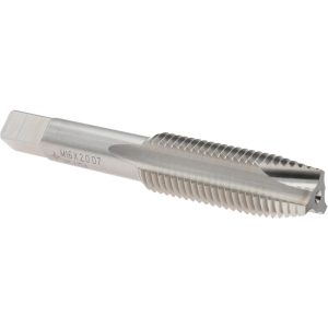 CLEVELAND Spiral Point Tap: M16 x 2, Metric Coarse, 3 Flutes, Plug, 6H, High Speed Steel, Bright Finish C57236