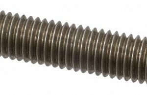 DAN-LOC BOLT & GASKET Fully Threaded Stud: 1/2-13, 3-1/2" OAL CSPB8.050C0350E