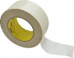 3M Glass Cloth Tape: 2" Wide, 60 yd Long, White 7000035829