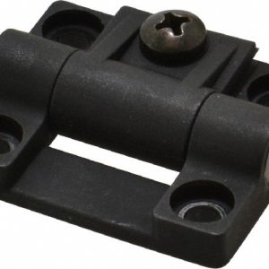 80/20 INC. Adjustable Hinge: 1.44" Wide, 0.5" Thick, 4 Mounting Holes 2081