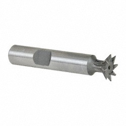 VALUE COLLECTION Dovetail Cutter: 45 &deg;, 1/2" Cut Dia, 1/8" Cut Width, Cobalt CDT5008-45