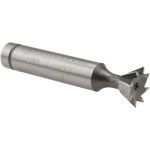 VALUE COLLECTION Dovetail Cutter: 60 &deg;, 1/2" Cut Dia, 7/32" Cut Width, Cobalt CDT5008-60