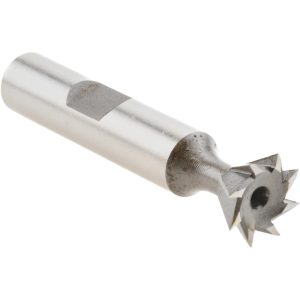 VALUE COLLECTION Dovetail Cutter: 60 &deg;, 1/2" Cut Dia, 7/32" Cut Width, High Speed Steel DT500-60