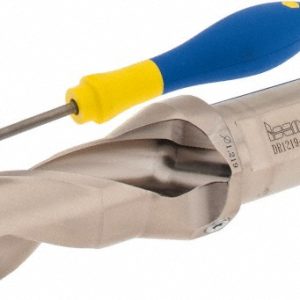 ISCAR Indexable Insert Drill: DR12192438125092DN, 1-7/32" Max Dia, 2xD, 1-1/4" Shank Dia 3201800