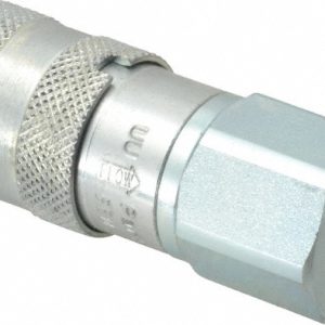 PARKER Hydraulic Hose Coupler: No Lock Female Pipe Thread Coupler3/8", 3/8-18, 3,625 psi FEM-371-6FP