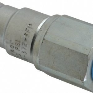 PARKER Hydraulic Hose Female Pipe Rigid Fitting: 3/8", 3/8-18, 3,625 psi FEM-372-6FP