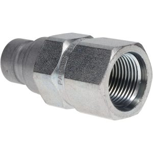 PARKER Hydraulic Hose Female Straight Thread Nipple: 1/2", 1-1/16-12, 3,625 psi FEM-502-12FO