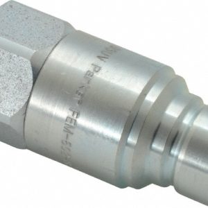 PARKER Hydraulic Hose Female Pipe Rigid Fitting: Hose Size 1/2", 1/2-14 Thread, 3,625 psi FEM-502-8FP