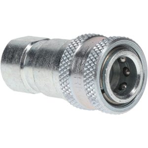 PARKER Hydraulic Hose Female Pipe Rigid Fitting: Hose Size 1/8", 1/8" Thread, 5,000 psi H1-62